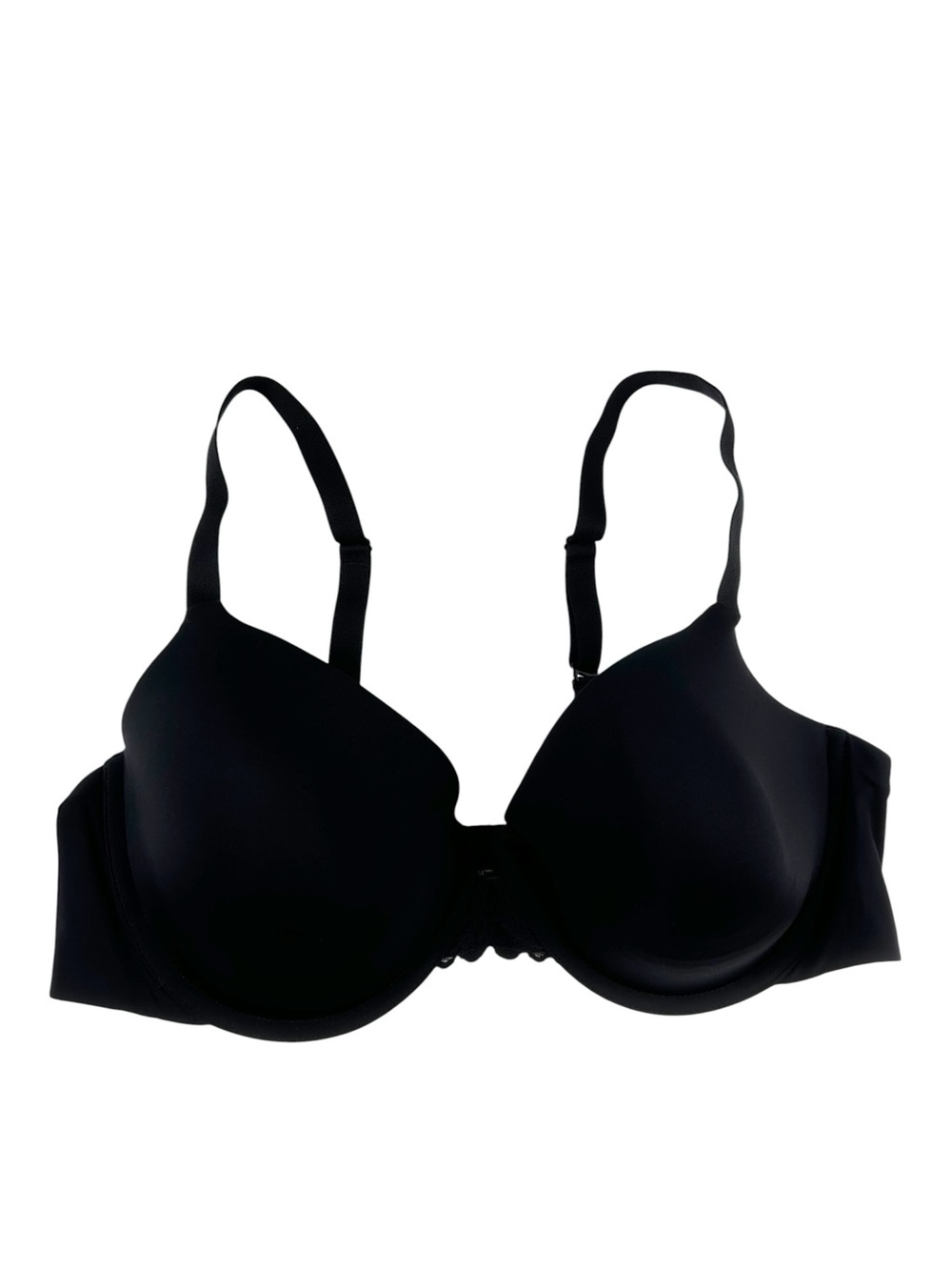 Maidenform Smooth Luxe Extra Coverage Back Smoothing Bra Size 36C Black